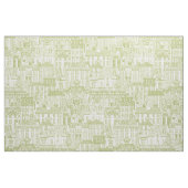 kerst tijd groene parel stof (Fat Quarter)