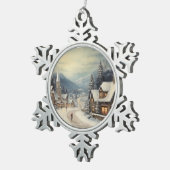  kerst tin sneeuwvlok ornament (Rechts)