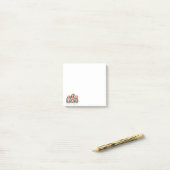 Kerst Tiny Crew Kabouter Post-it® Notes (Op bureau)