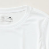 Kerst Tipsy Turkije (Bier) - Kampioen T-shirt (Detail - nek (in wit))