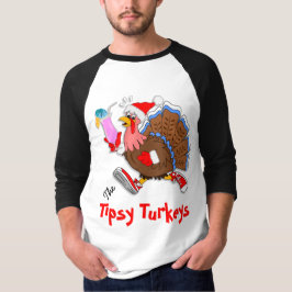 Kerst Tipsy Turkije - Post-Run T-shirt