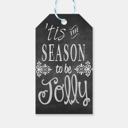 Kerst - Tis het seizoen Gift Labels Cadeaulabel (Voorkant)