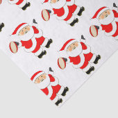 Kerst Tissue Papier Rugby (Detail)