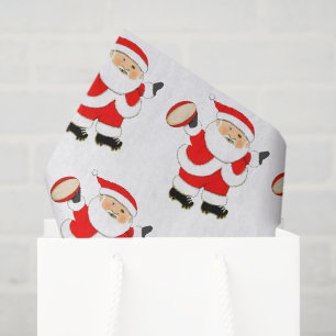 Kerst Tissue Papier Rugby
