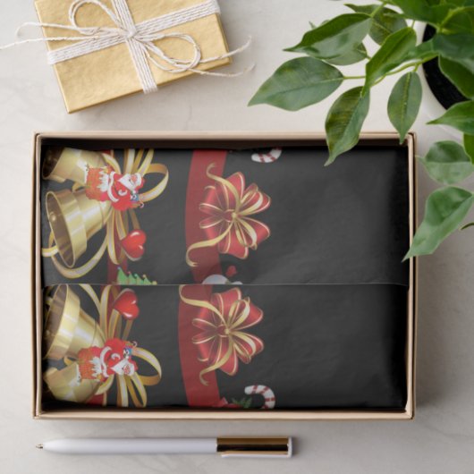 Kerst Tissue Papier Santa Sneeuwman Elf (Geschenk)