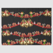 Kerst Tissue Papier Santa Sneeuwman Elf (Voorkant)