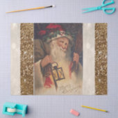 Kerst Tissue Papier, Santa  Tissuepapier (Craft)