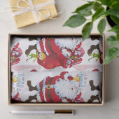 Kerst Tissue Papier, Sinterklaas Tissuepapier (Geschenk)