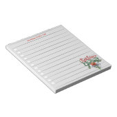Kerst To-Do Lijst Notitieblok (Schuin)
