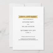 Kerst Toekomst Mr en Mrs Save The Date 5 Foto (Achterkant)