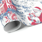 Kerst-Toile-digitale papier Chinoiseries (Rol Hoek)