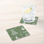 Kerst toile onderzetter (Insitu)