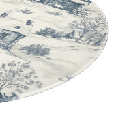 Kerst Toile Pattern Accessoires Snijplank (Hoek)