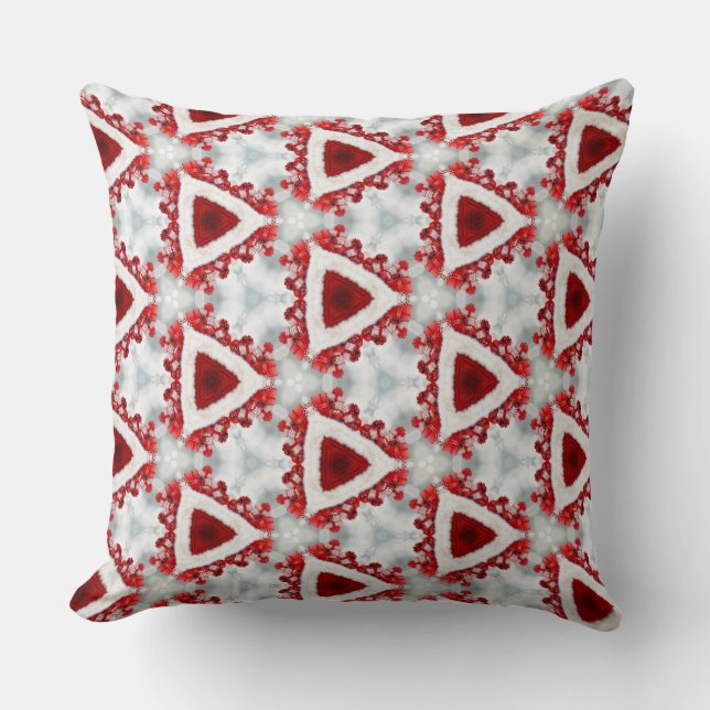 kerst toont kaleidoscoop pillow kussen (Voorkant)