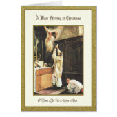 Kerst Traditionele Katholieke Mis Het aanbieden va (Voorkant)