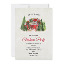 Kerst Trailer Camper Buitenleven Thema