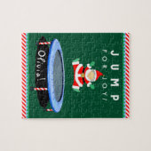 Kerst trampoline legpuzzel (Horizontaal)