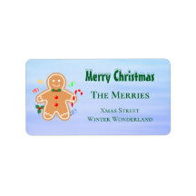 Kerst Treats Gingerbread Man Candy Cane