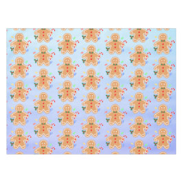 Kerst Treats Gingerbread Man Candy Cane Tafelkleed