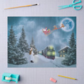 kerst-treintissuedocument tissuepapier (Craft)