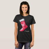 Kerst Trendy Minimalist T-shirt (Voorkant volledig)