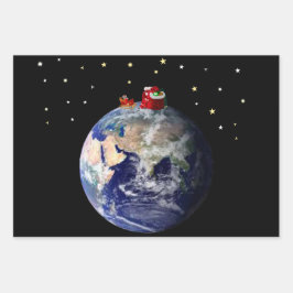 Kerst Tri-Pack Verpakking Papier Bladen Inpakpapier Vel