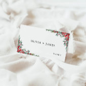 Kerst Trouwplaats Kaarten Sjabloon