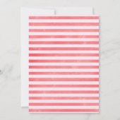 Kerst  Truck Bachelorette Party Kaart (Achterkant)