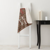 Kerst Truck gepersonaliseerd Sherpa Deken (In situ)