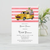 Kerst  Truck Vrijgezellenfeest Kaart (Staand voorkant)