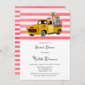 Kerst  Truck Vrijgezellenfeest Kaart (Voorkant / Achterkant)