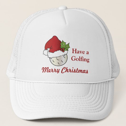 🏌️ ‍ ♂️ kerst trucker pet (Voorkant)