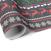 Kerst trui patroon cadeaupapier (Rol Hoek)