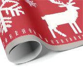 Kerst trui patroon inpakpapier (Rol Hoek)