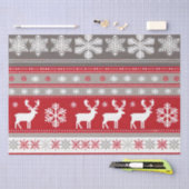 Kerst trui patroon tissue papier (Craft)