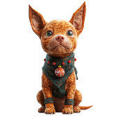 Kerst-trui voor peuters met goede jongenshond kinder shirts