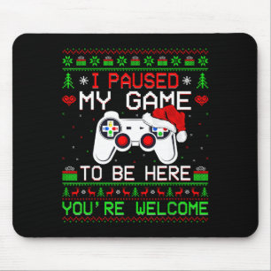 Kerst-trui voor videogames, lelijke kersttrui, gra muismat