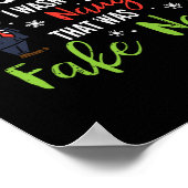 Kerst Trump Beste Kerstman Fake Nieuws Grappige Ke Poster (Hoek)