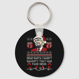 Kerst Trump Beste Kerstman Fake Nieuws Grappige Ke Sleutelhanger