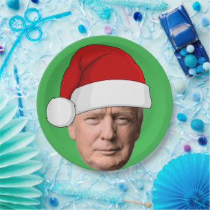 KERST TRUMP PAPieren BORDEN Bordje