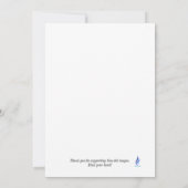 Kerst Trump Scene Faux Glas in lood stijl Kaart (Achterkant)