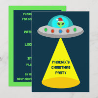 Kerst UFO Ho Alien Vliegende Schotel