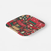 Kerst Ugly Sweater 7 Papieren Bordje (Gebogen)