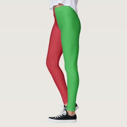 Kerst Ugly Sweater Red en Green Leggings (Links)