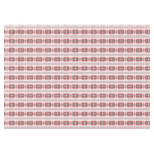 Kerst Ugly Sweater Tafelkleed (Voorkant (Horizontaal))