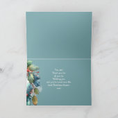 Kerst Uil & Holly Berry krans voor Doctor Feestdagen Kaart (Binnen)