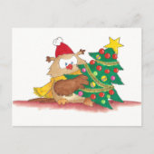 KERST-UIL kaart door Nicole Janes (Voorkant)