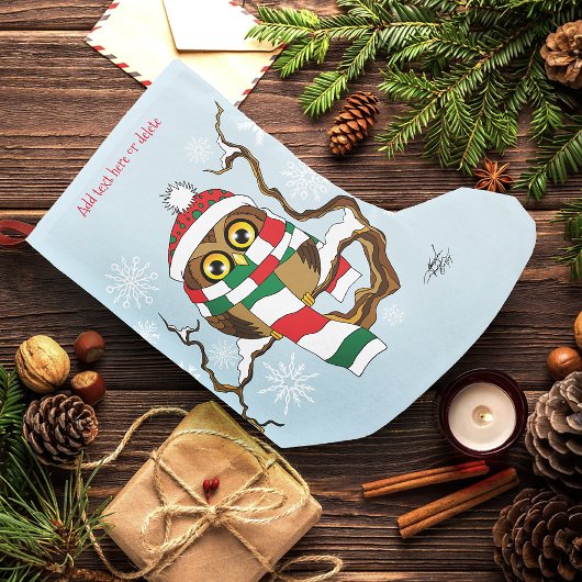 Kerst Uil Tree Ornamenten Grote Kerstsok