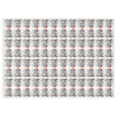 Kerst Uil Vakantie Tafelkleed (Voorkant (Horizontaal))