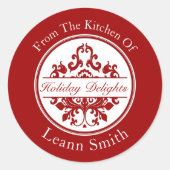 Kerst uit de keuken van het label (Voorkant)